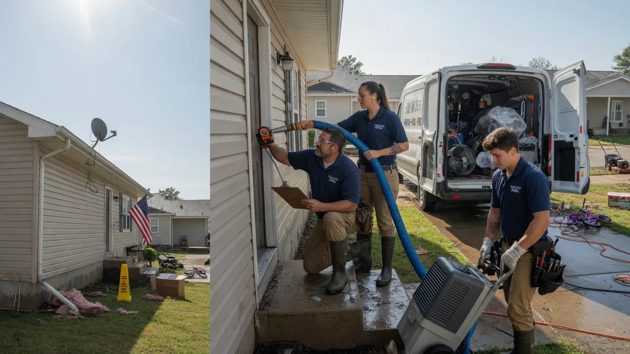 Ceiling Water Damage Restoration in Bellevue, ID near me